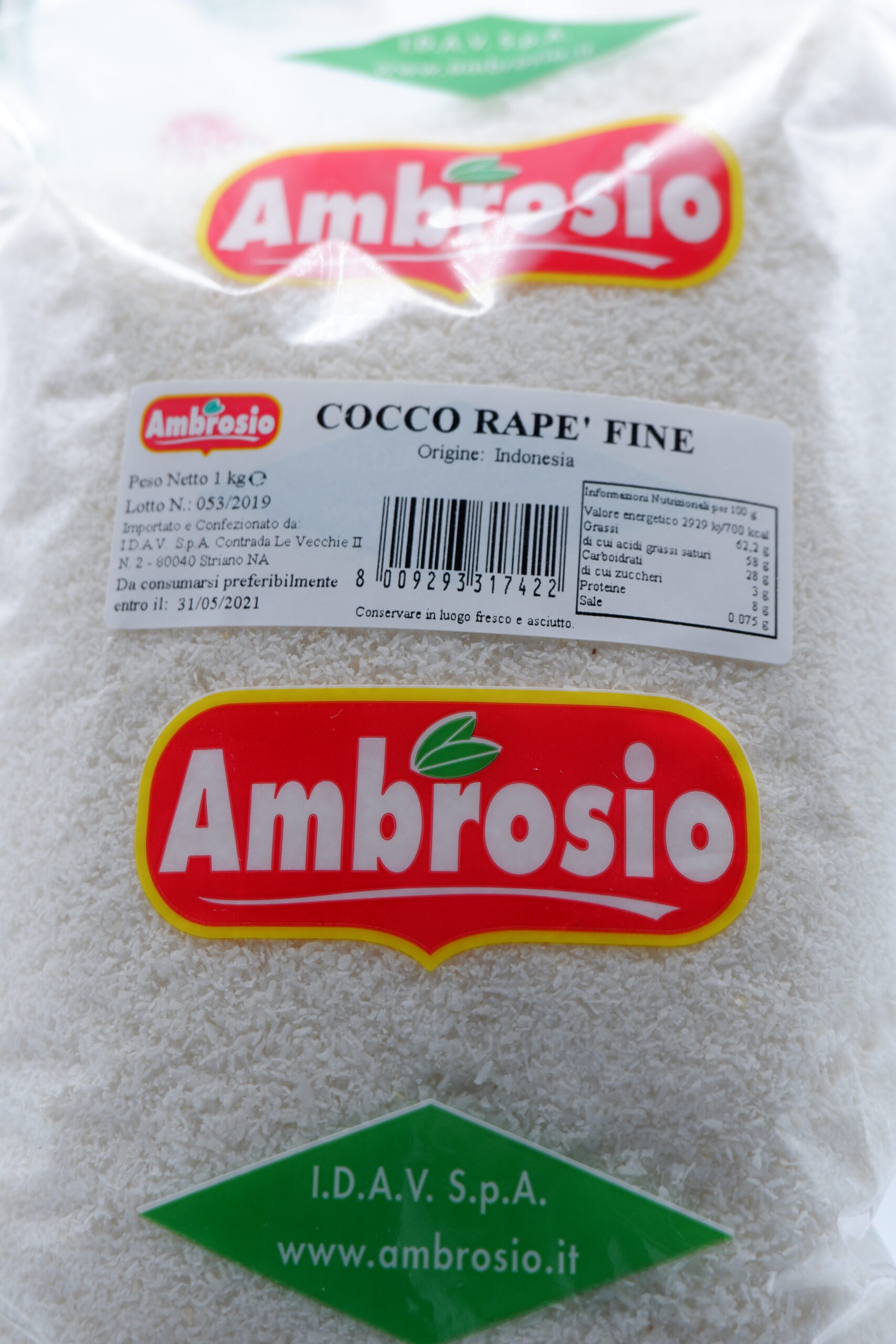 Farina di cocco bio (Cocco Rapè) - Acquista online e ricevi a casa tua